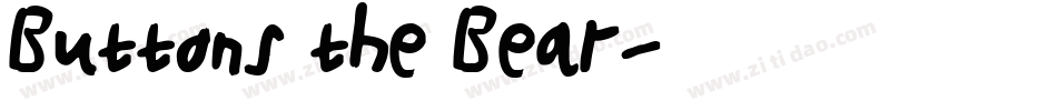 Buttons the Bear字体转换